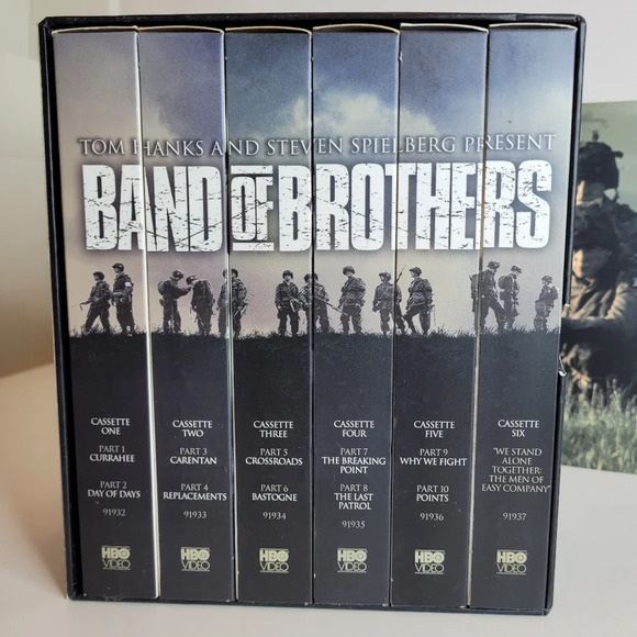 Band of Brothers VHS, 2002, Six Tape Boxed Set Steven Spielberg, Tom Hanks - Picture 6 of 6